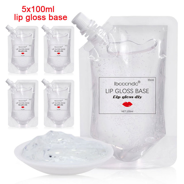 500ml Clear Lip Gloss Base Gel Lip Glaze Material Odorless Moisturizing  Lipgloss Base For Diy Lip Gloss Wholesale - Lip Gloss - AliExpress